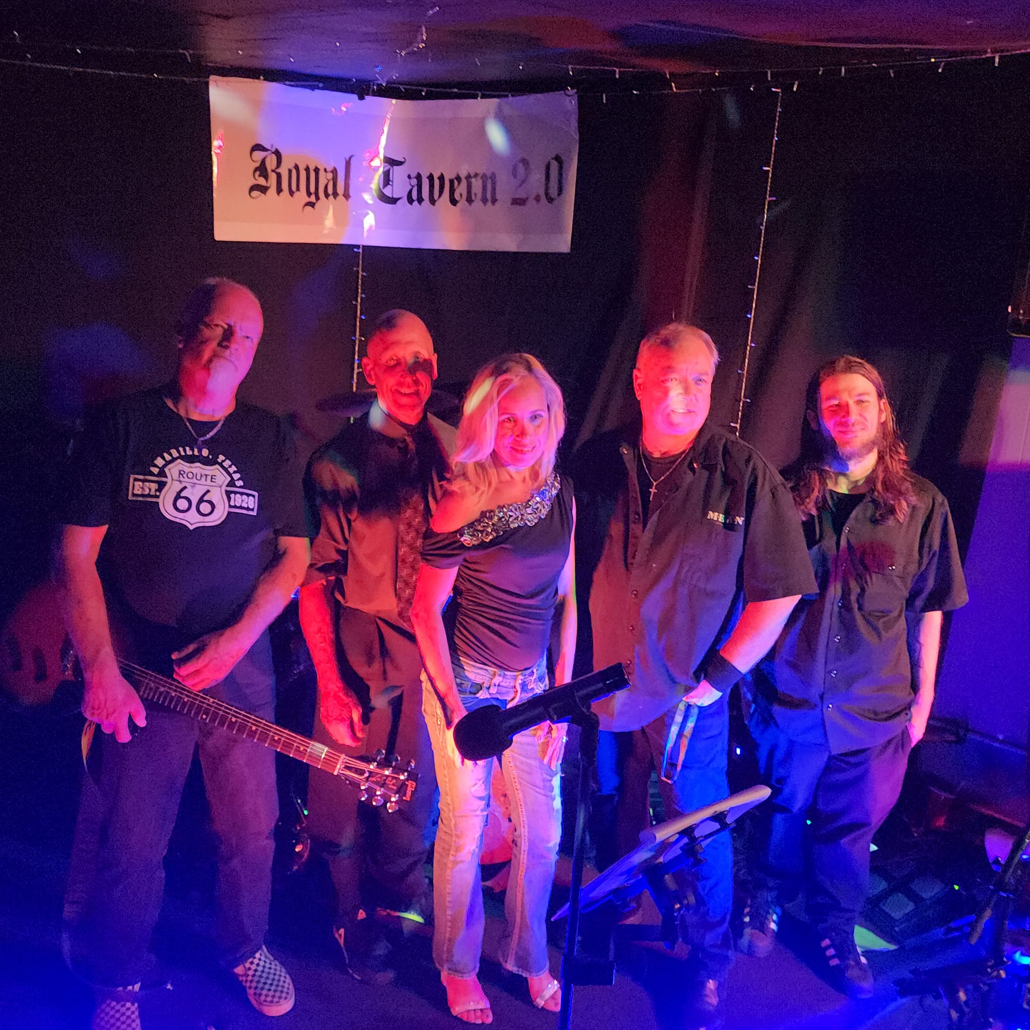 Professional photograph of River Cats band performing at Royal Tavern Kingston by James C McColl