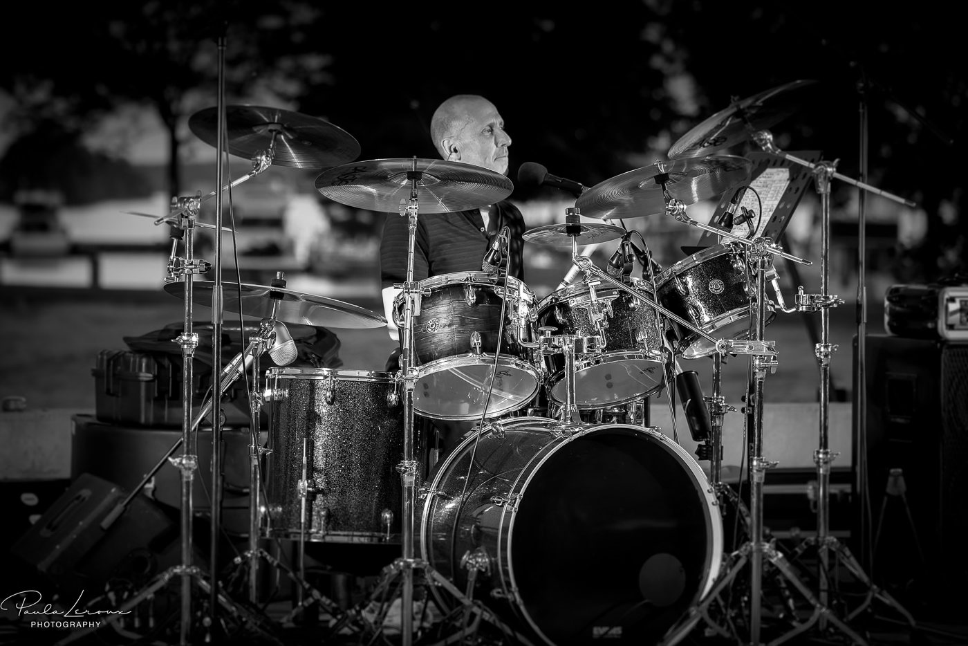 Greg Rocking Kingston Music Series Greg from River Cats band rocking out at Kingston Music Series festival