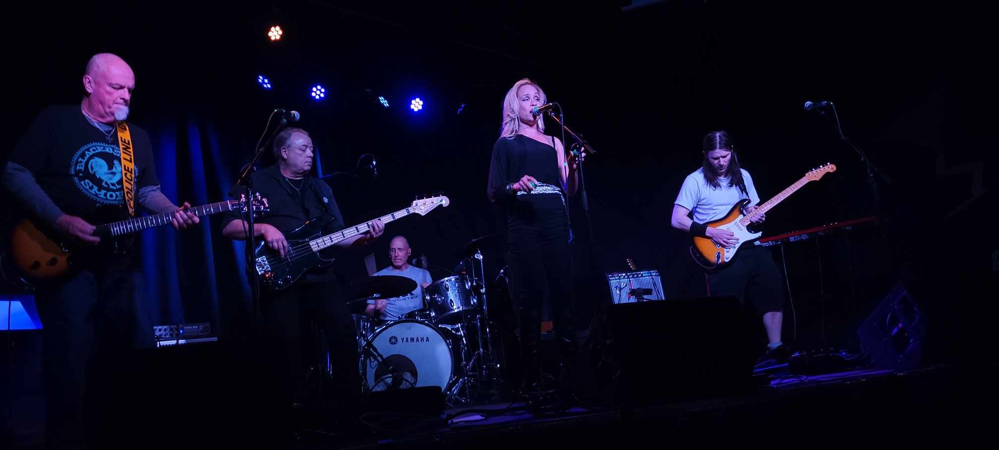River Cats Royal Jam - Blu Martini May 2024 River Cats Royal Jam performance at Blu Martini venue with intimate setting and engaged audience