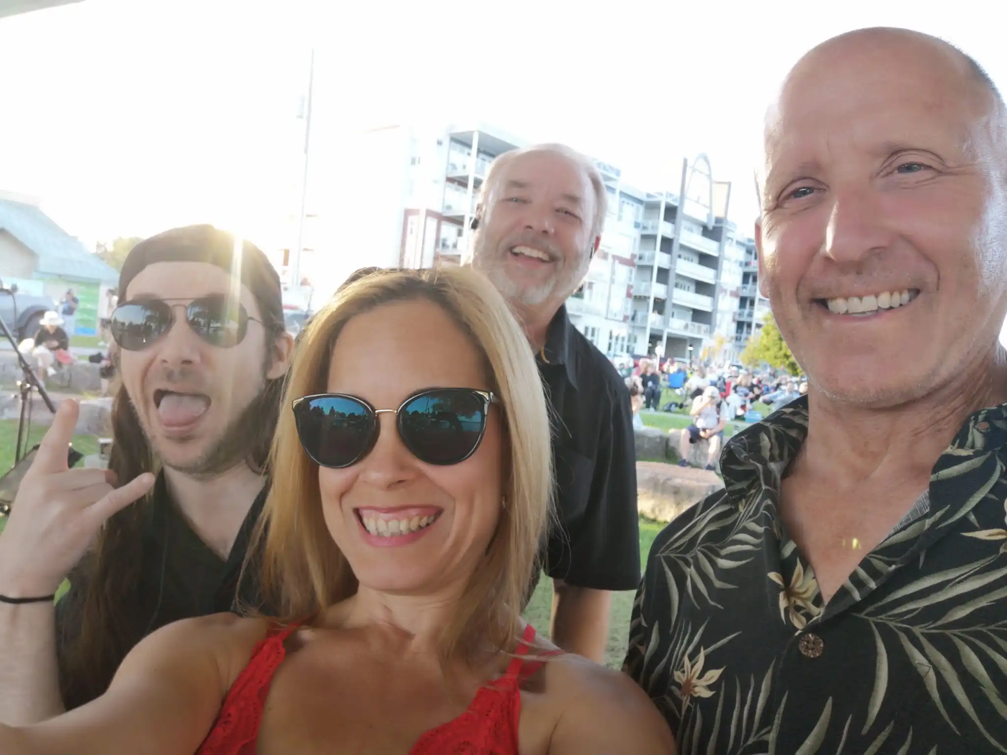 River Cats live at the Music Series in Gananoque